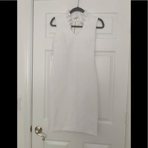 White Bodycon Calvin Klein Dress